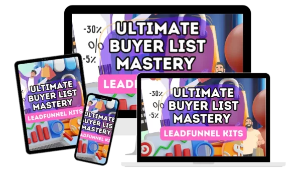 ultimate buyer list mastery bundle